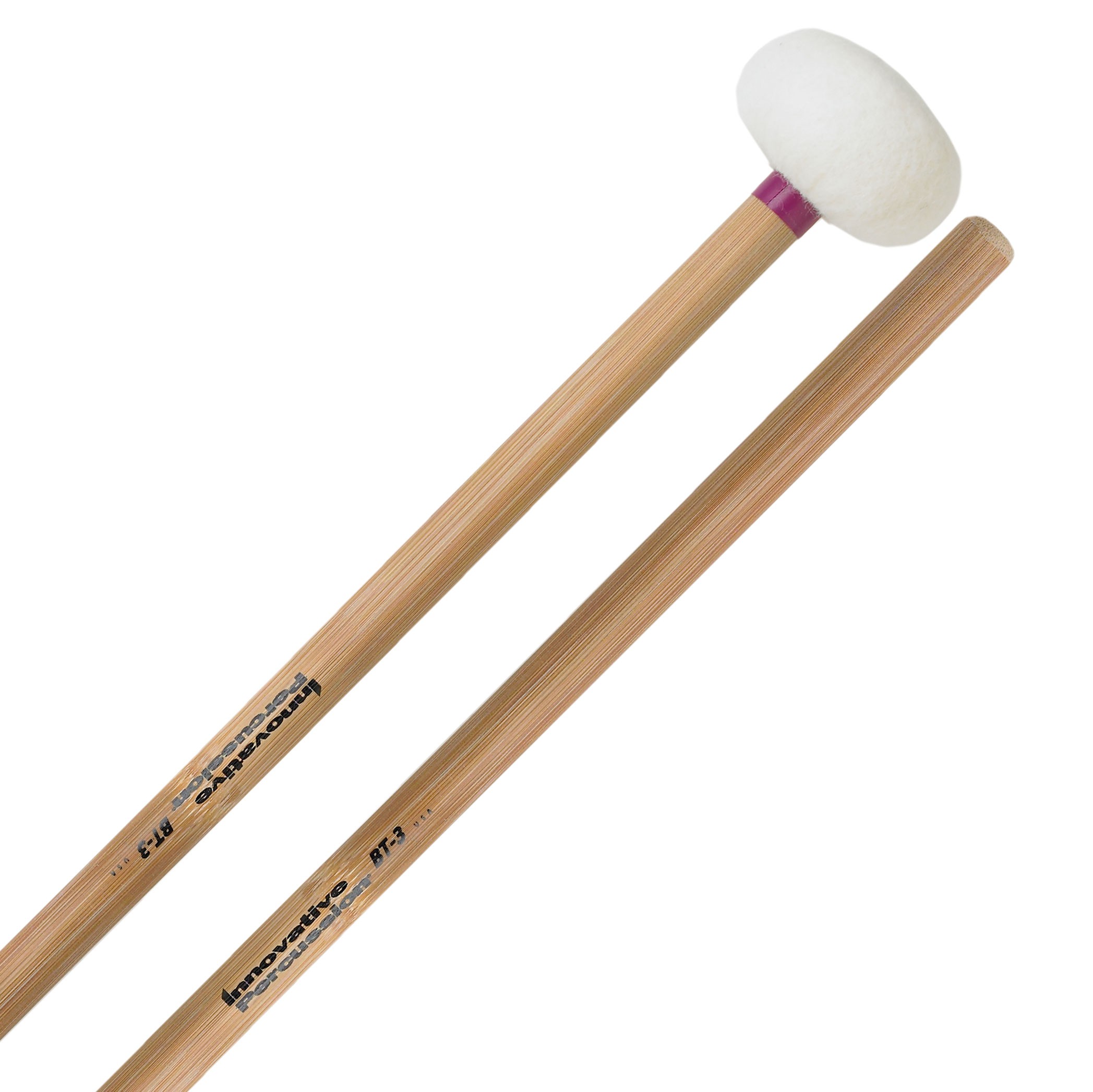 Innovative Percussion BT-3 Bamboo Series Medium Legato Timpani Mallets
