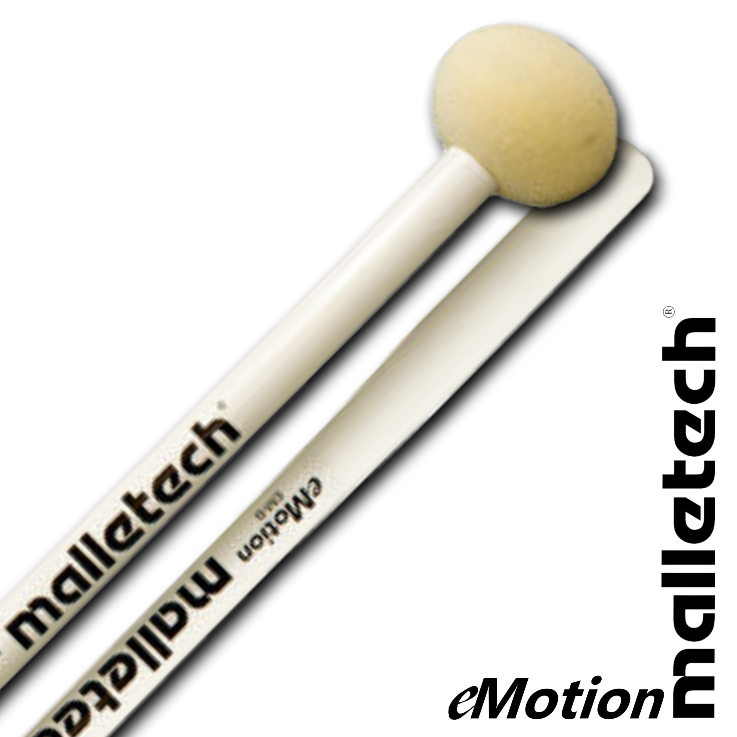 Malletech EM-B5 eMotion Hard Felt Bass Drum Mallets