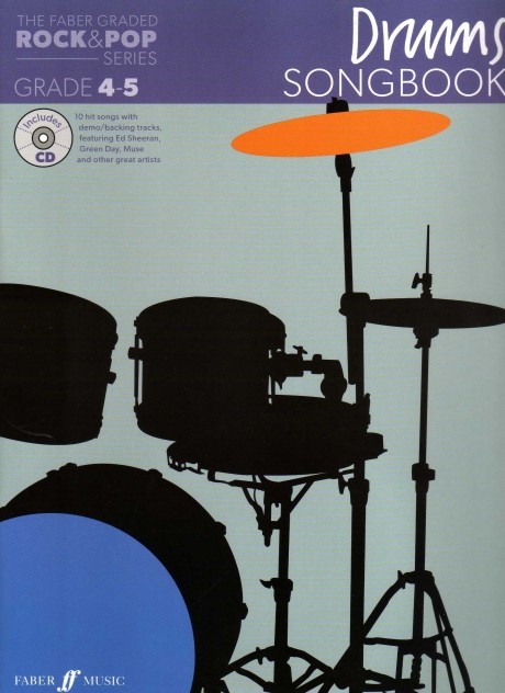 Faber Rock & Pop Series Drums Songbook: Grades 4-5