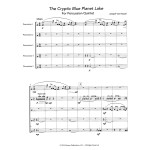 The Cryptic Blue Planet Lake by Joseph Van Hassel