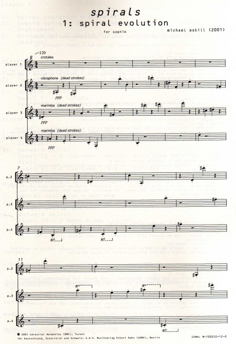 Spirals (2001) - score only