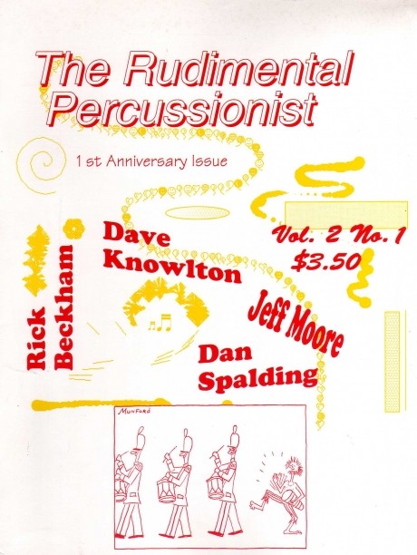 The Rudimental Percussionist (1st Anniversary Issue)