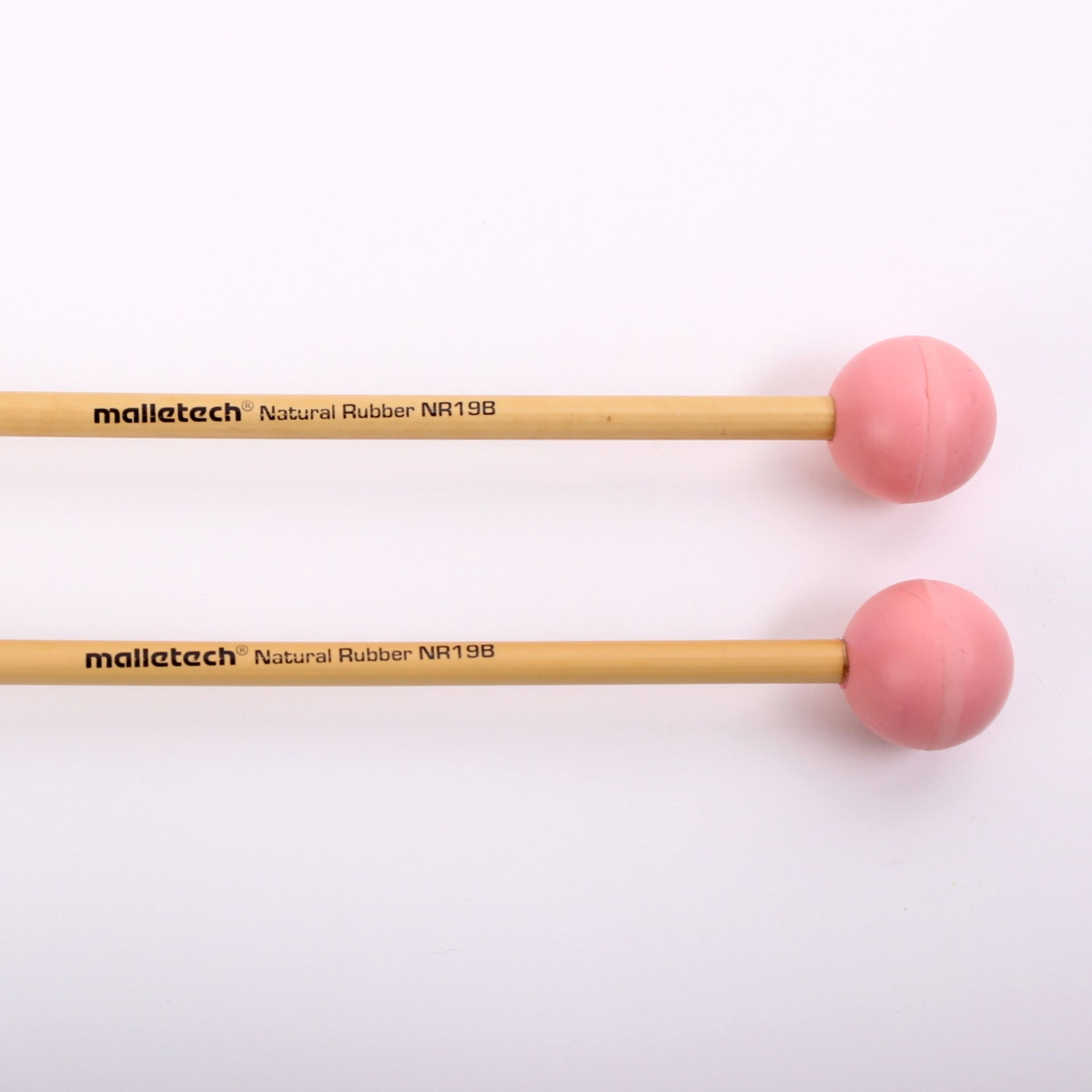 Malletech NR19 Natural Rubber Hard Xylo/Bell Mallets