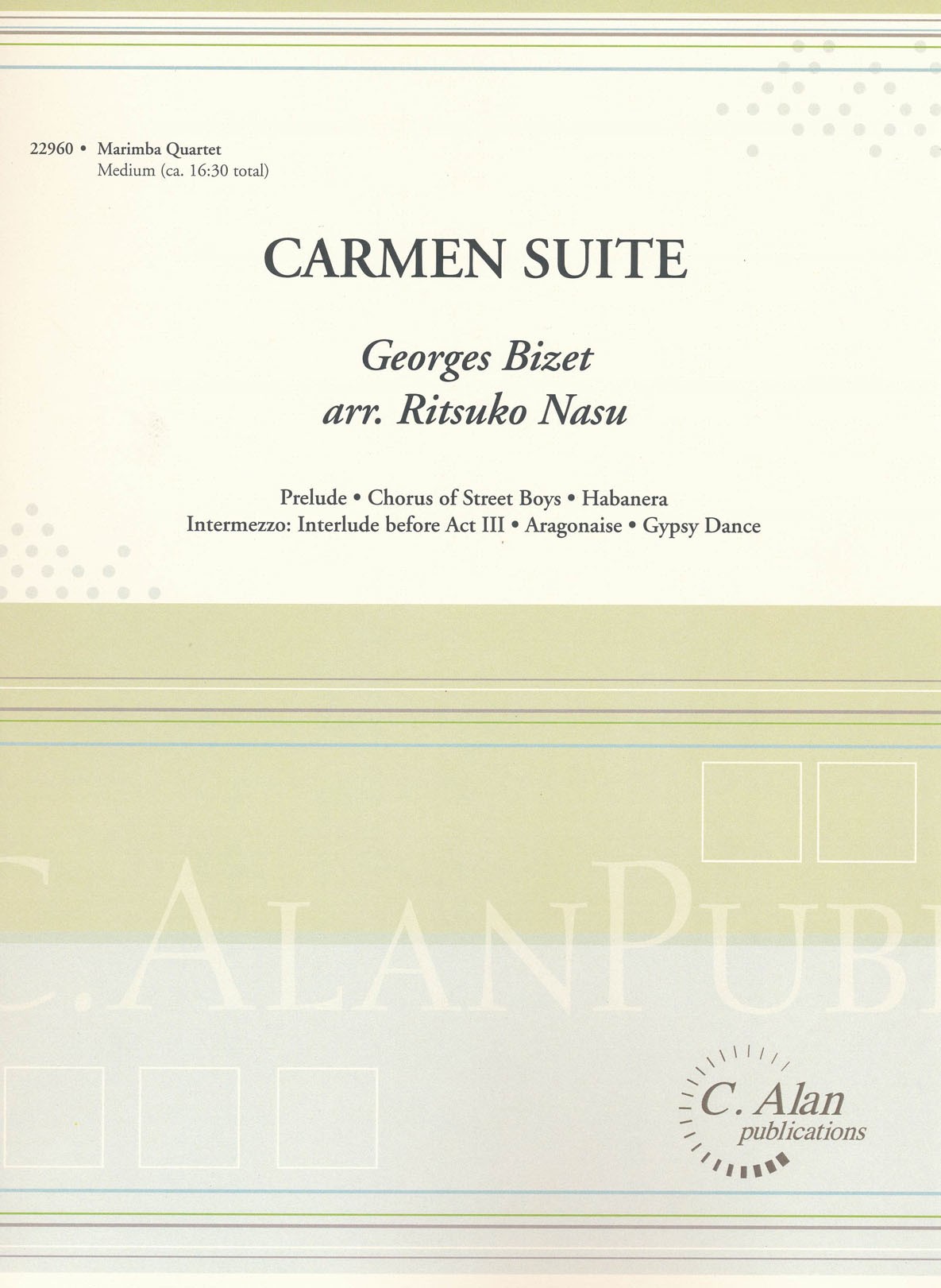 Carmen Suite by Bizet arr. Ritsuko Nasu