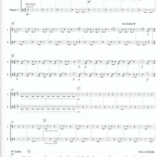 Duology - 10 Duets for Young Percussionists by Nathan Daughtrey