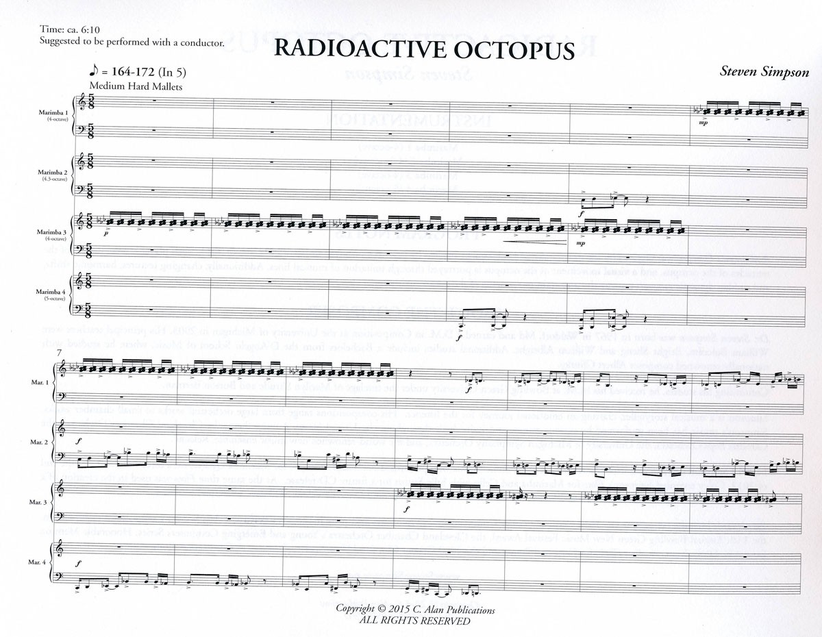 Radioactive Octopus by Steven Simpson