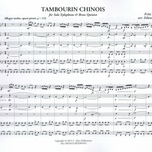 Tambourin Chinois by Kreisler arr. Edward Bach