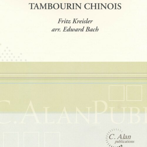 Tambourin Chinois by Kreisler arr. Edward Bach
