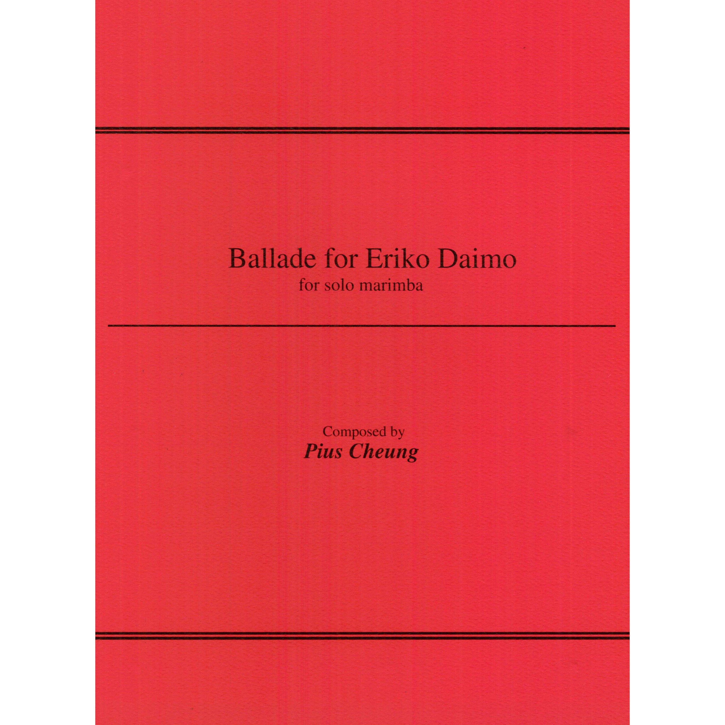 Ballade for Eriko Daimo