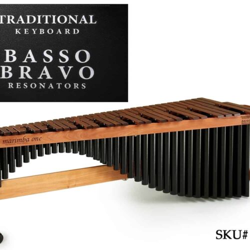 M1: Soloist - 5 oct Basso Bravo Resonators and Traditional Keyboard