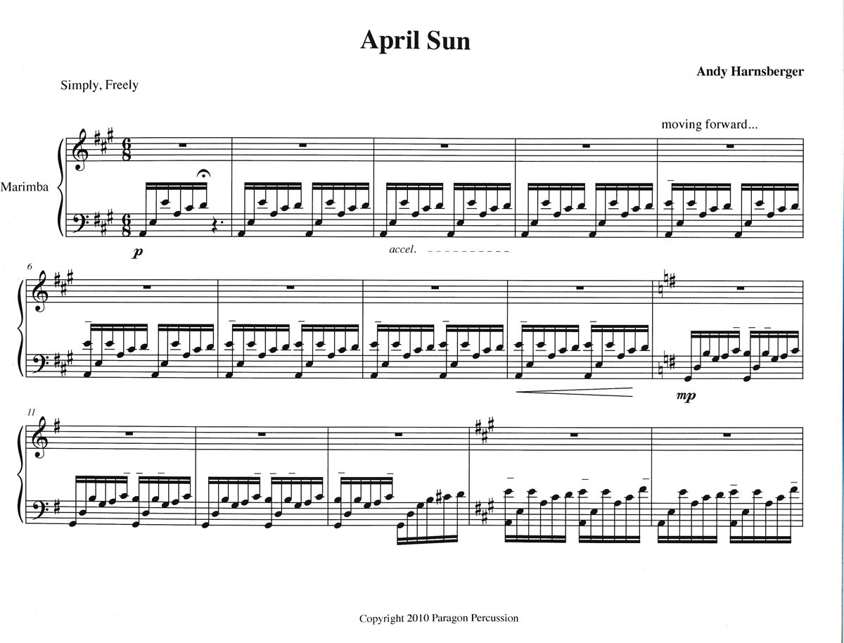April Sun by Andy Harnsberger