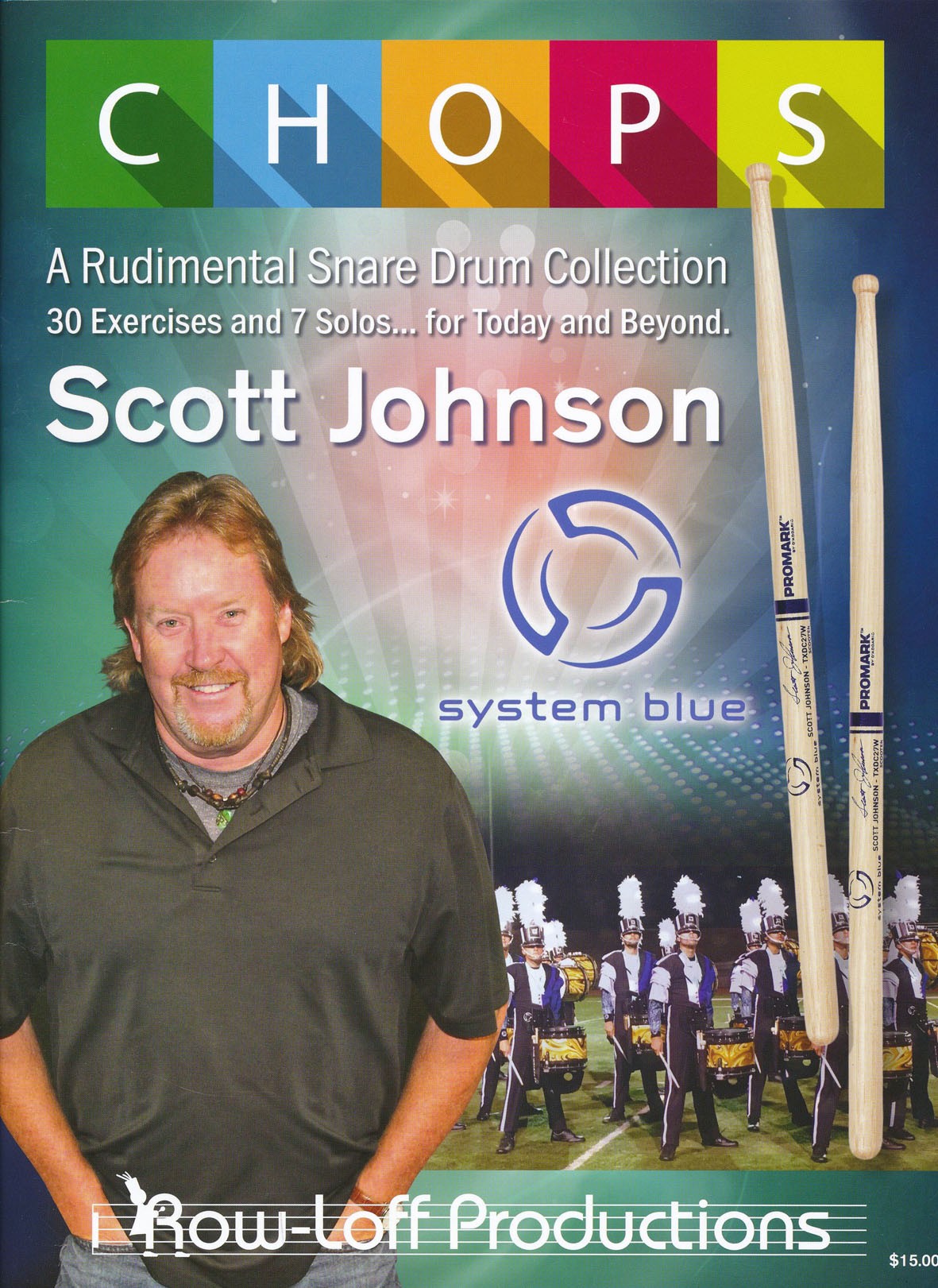 Chops - A Rudimental Snare Drum Collection by Scott Johson