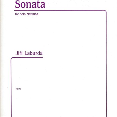 Sonata for Solo Marimba by Jiri Laburda