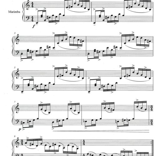 Baiao for Marimba by Joan Griffith