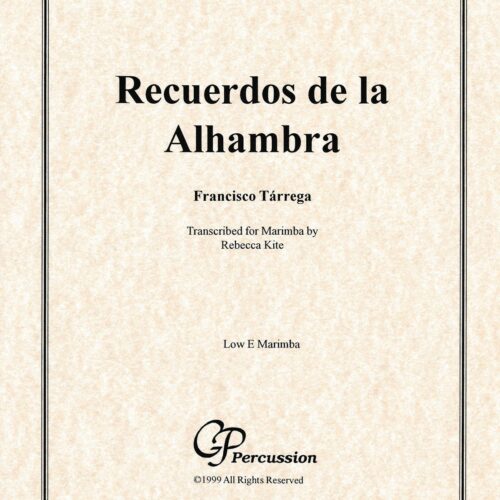 Recuerdos de la Alhambra by Tarrega arr. Rebecca Kite