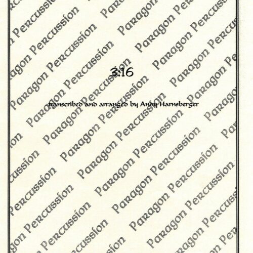 3:16 by Helen arr. Andy Harnsberger