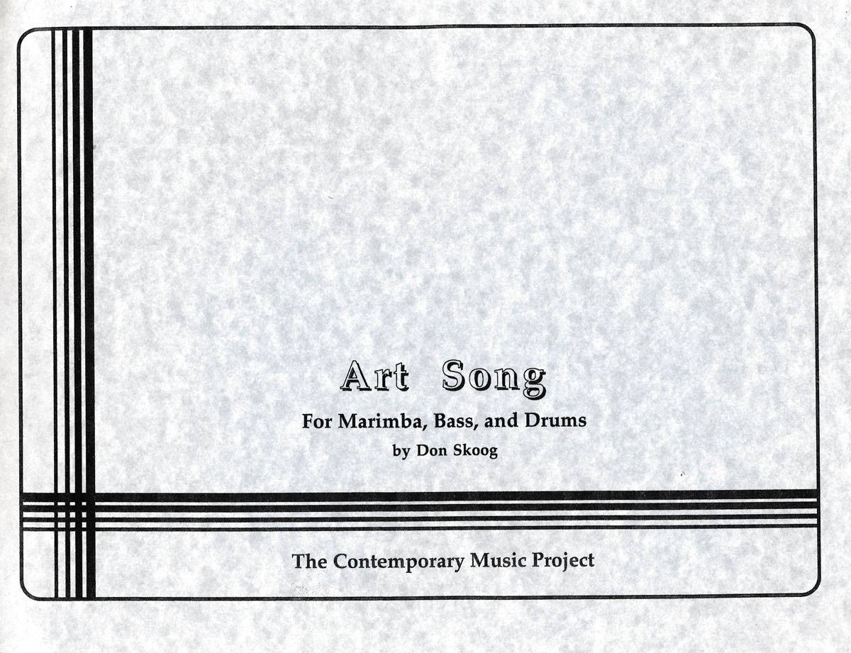 Art Song by Donald Skoog