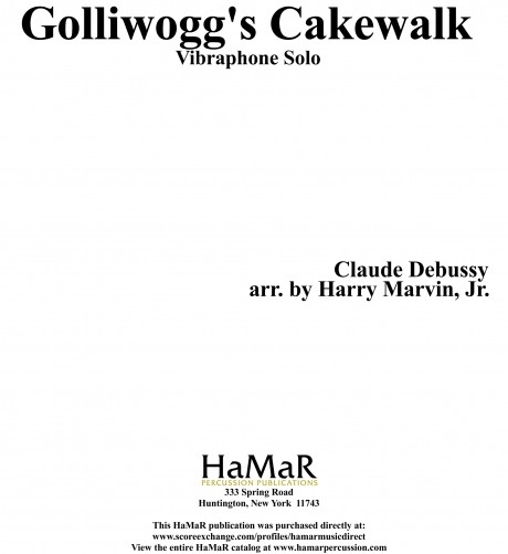 Golliwoog's Cakewalk