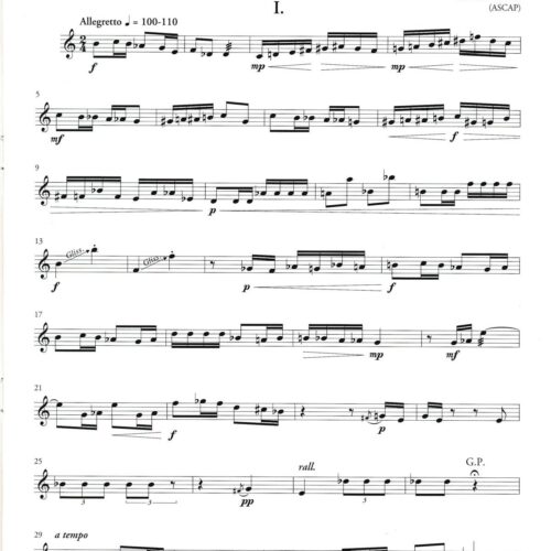 Musings for Xylophone or Marimba by Keith Larson