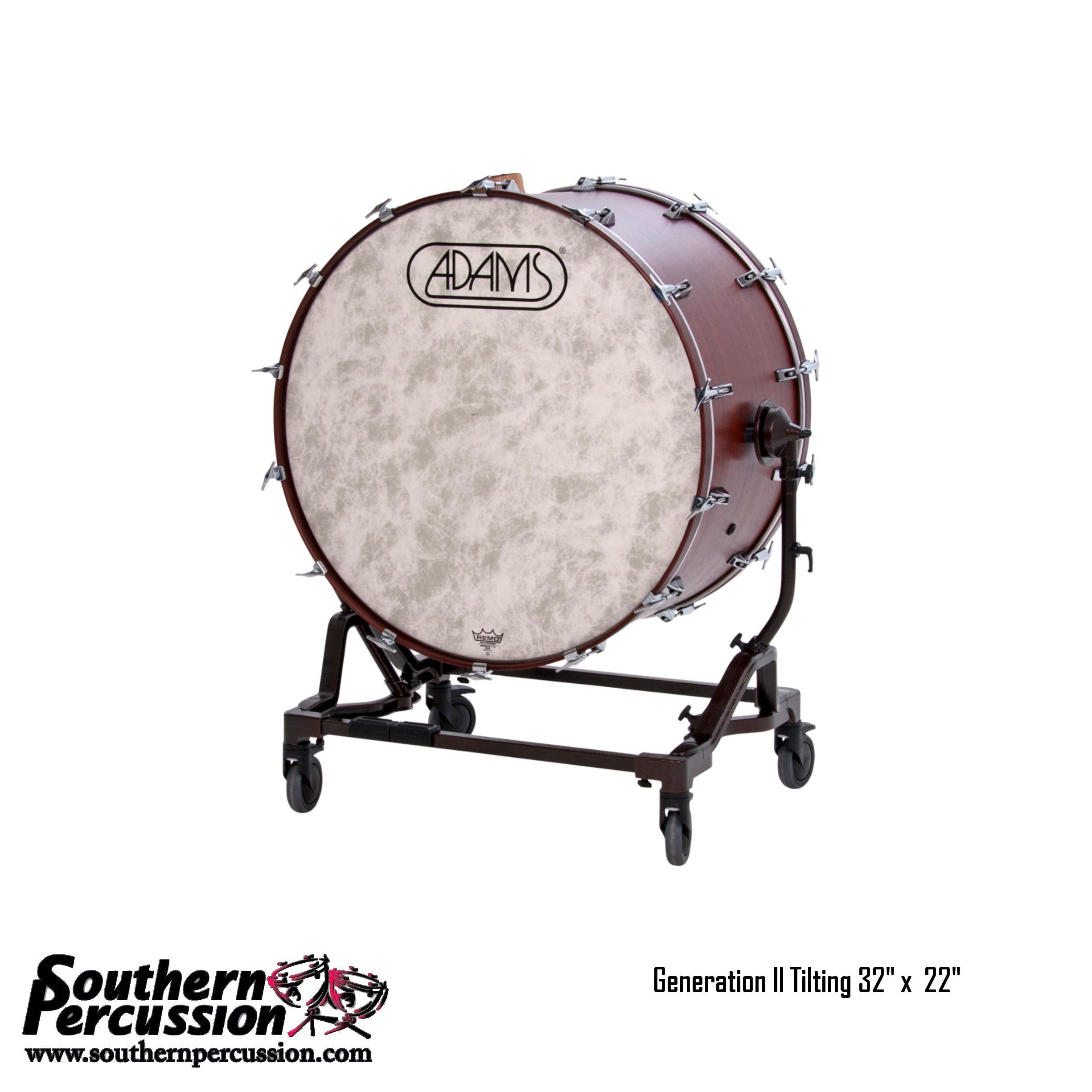 Adams 32x22" Tilting Concert Bass Drum