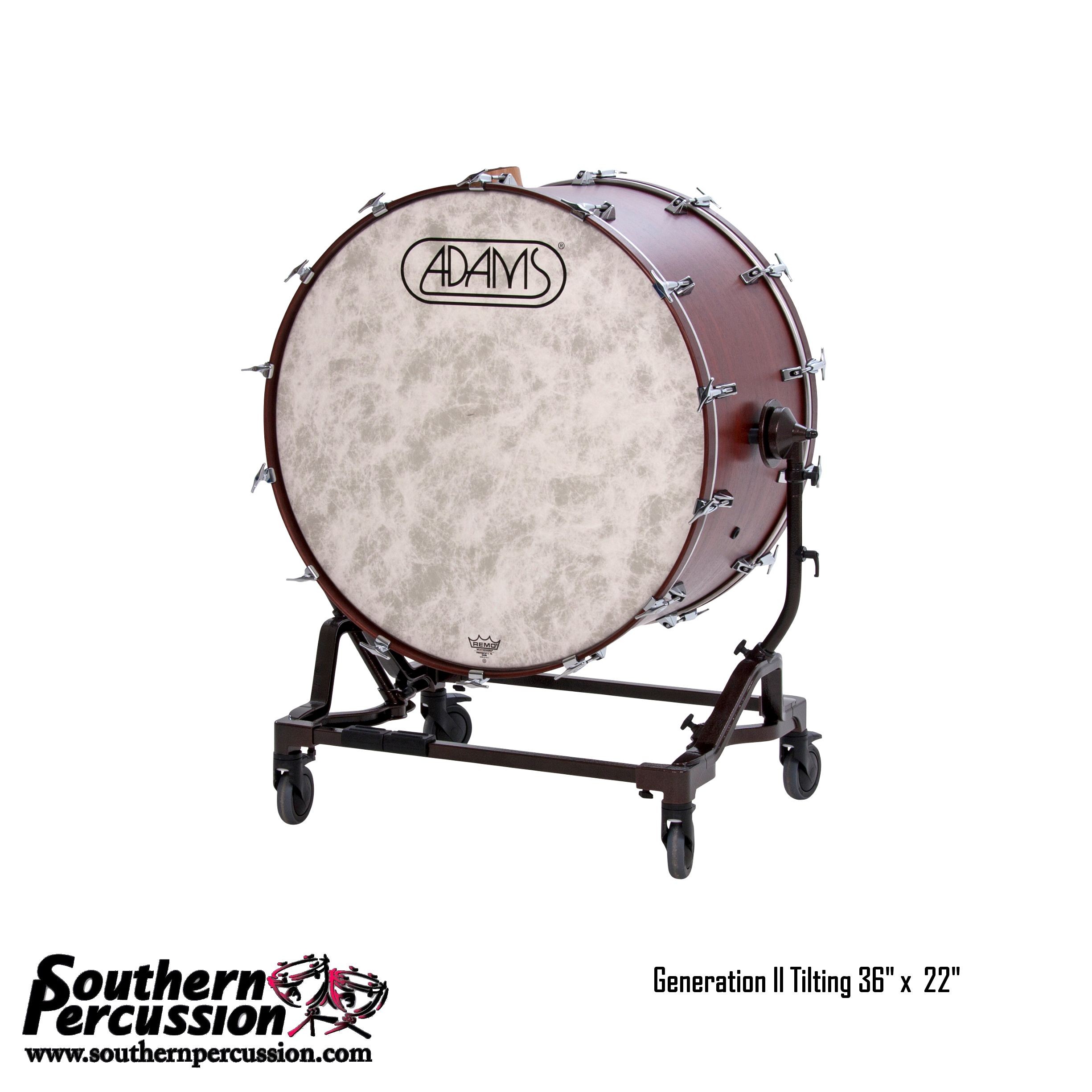 Adams 36x22" Tilting Concert Bass Drum