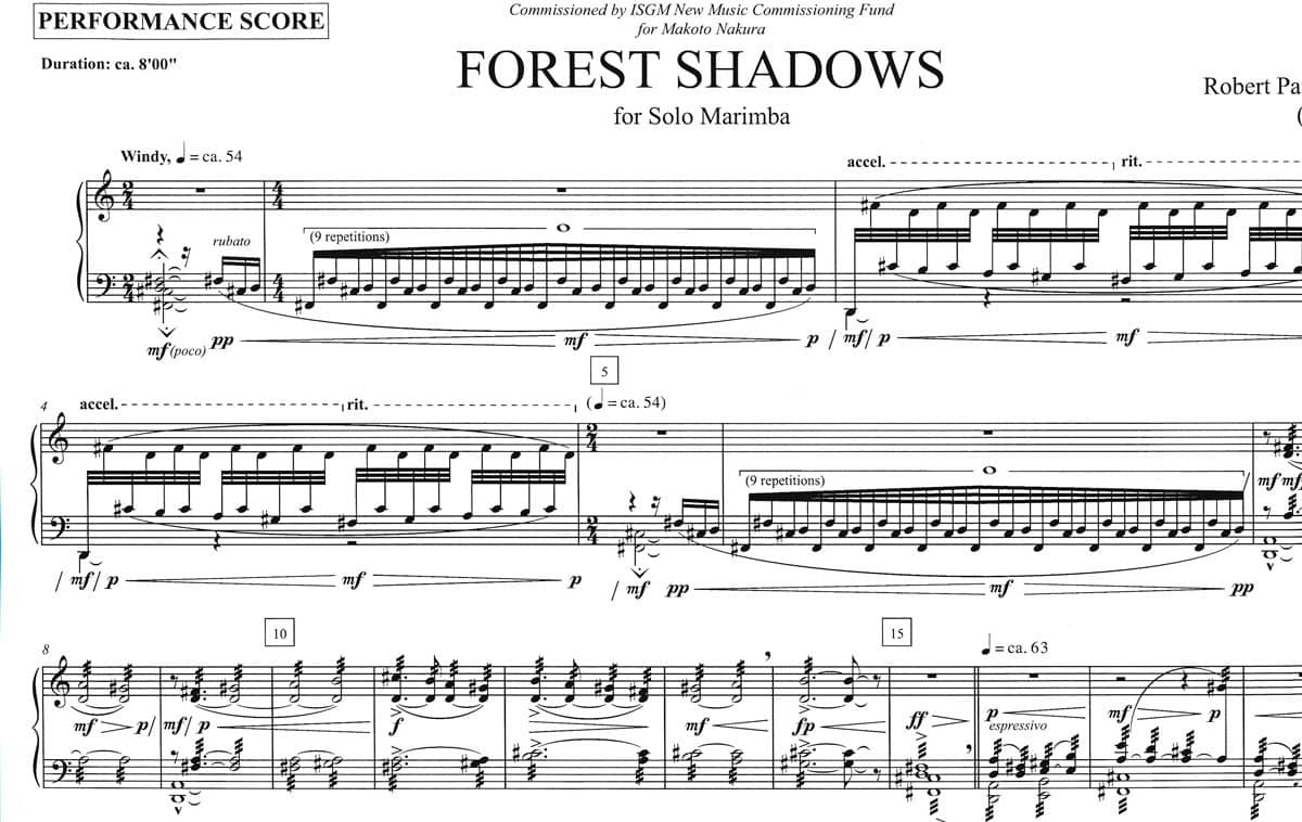 Forest Shadows by Robert Paterson