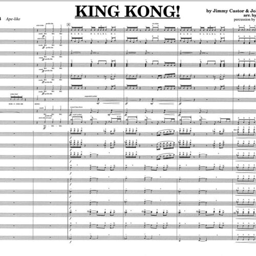 King Kong arr. Murphy and Crockarell