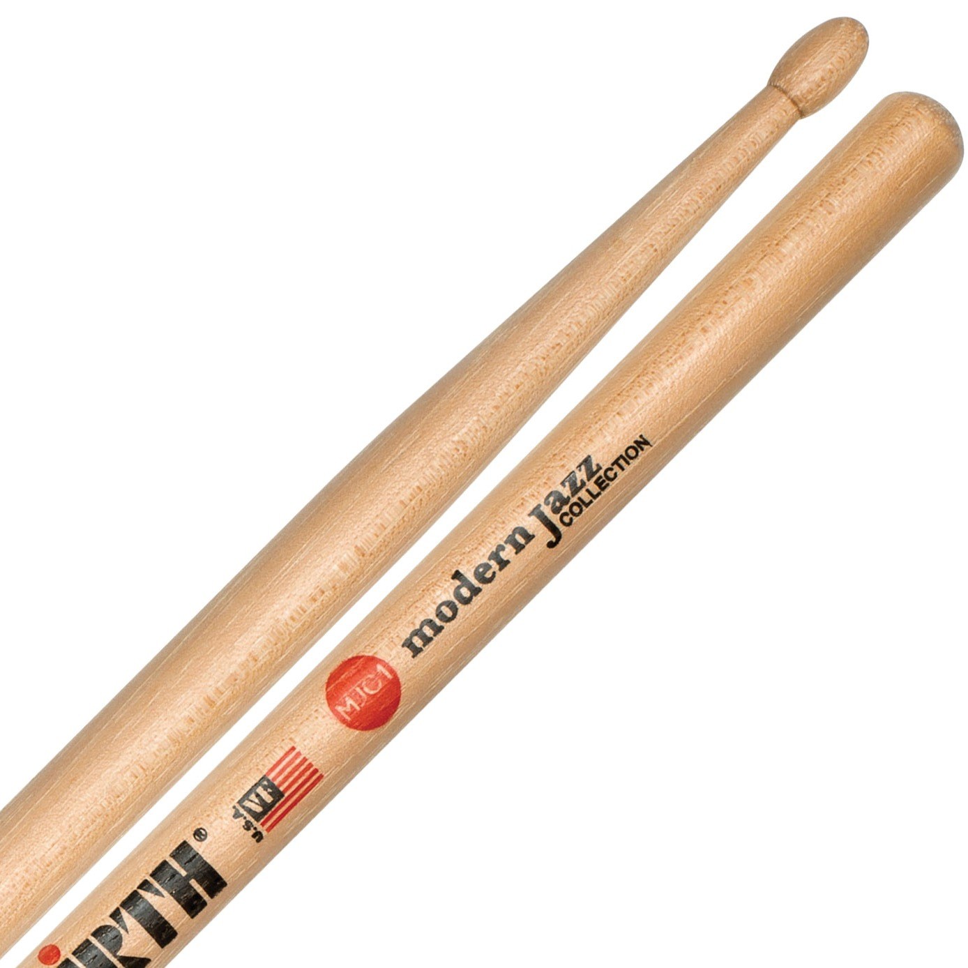Vic Firth MJC1 Modern Jazz Collection Hickory Snare Drum Sticks