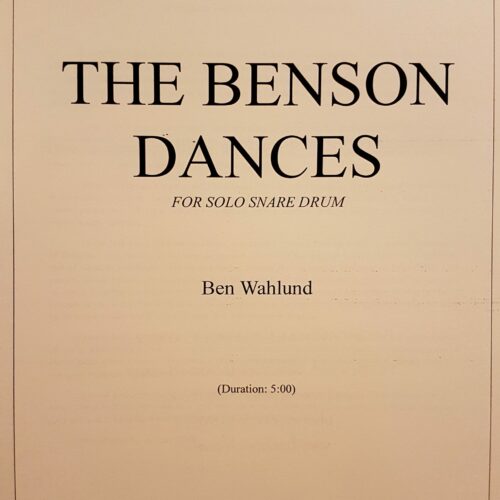 The Benson Dances