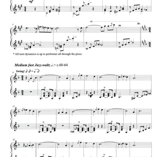 A Little Jazz Waltz by Andrei Pushkarev