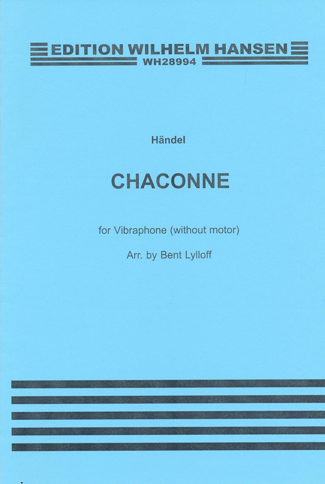 Chaconne by Handel arr. Bent Lylloff