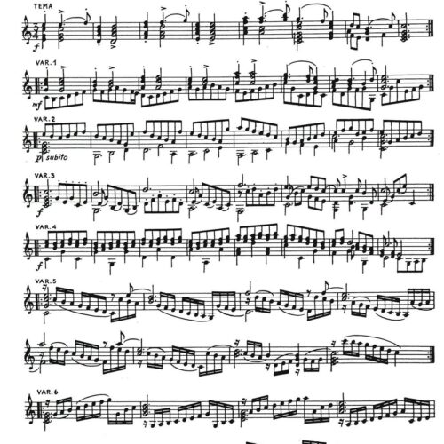 Chaconne by Handel arr. Bent Lylloff