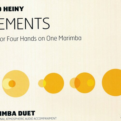 Elements - suite for four hands on one marimba by Chad Heiny
