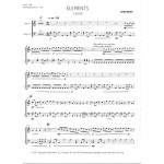 Elements - suite for four hands on one marimba by Chad Heiny