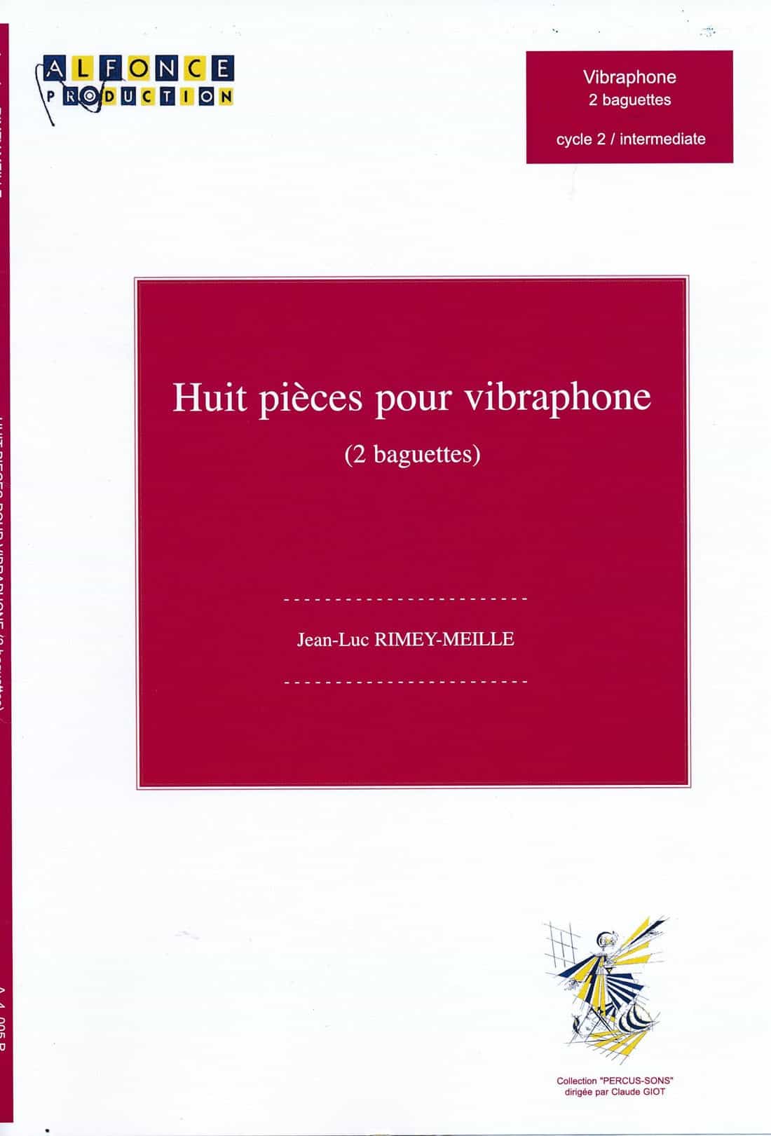 Huit pieces pour virbaphone by Jean-Luc Rimey-Meille