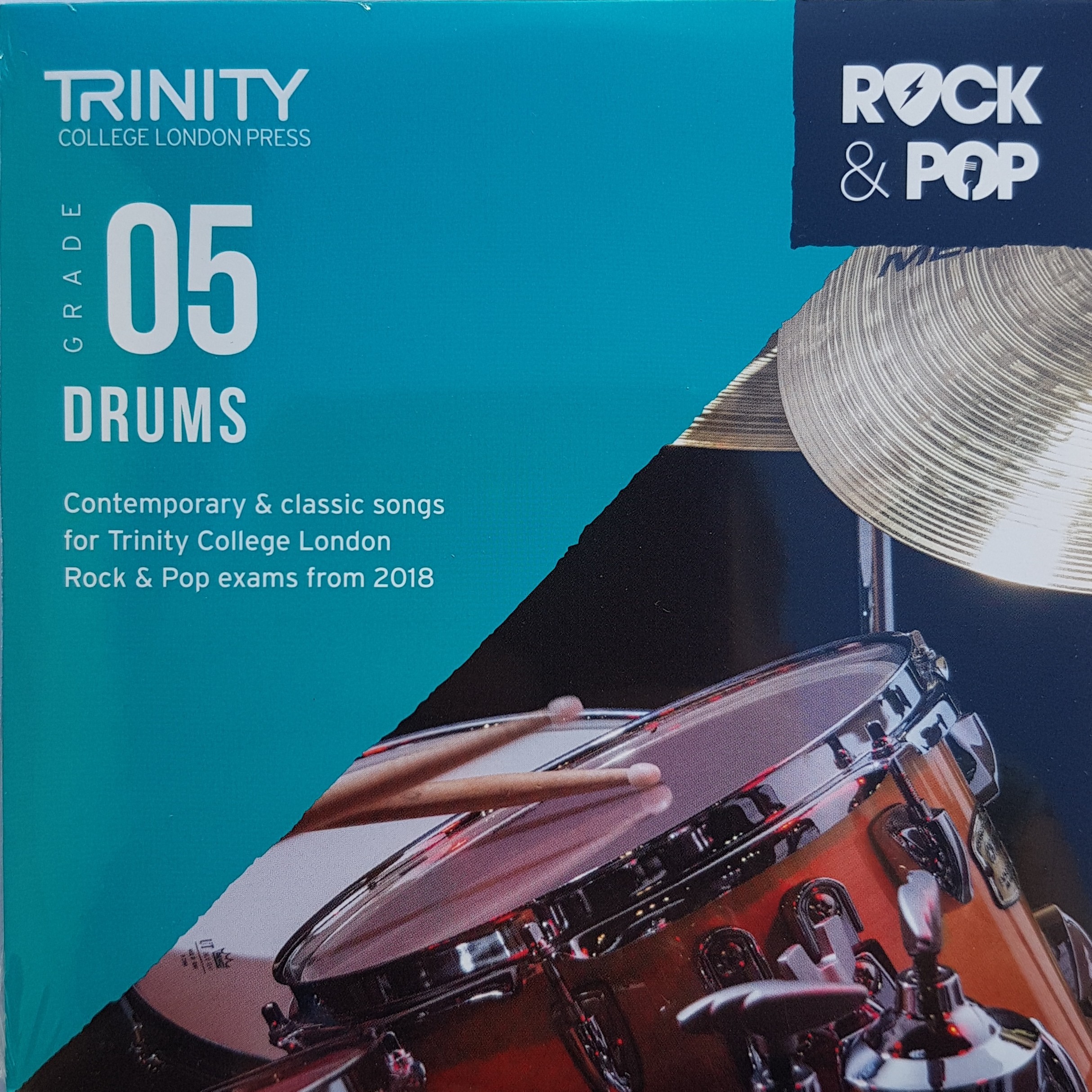 Rock and Pop Drums 2018 - Grade 5 CD