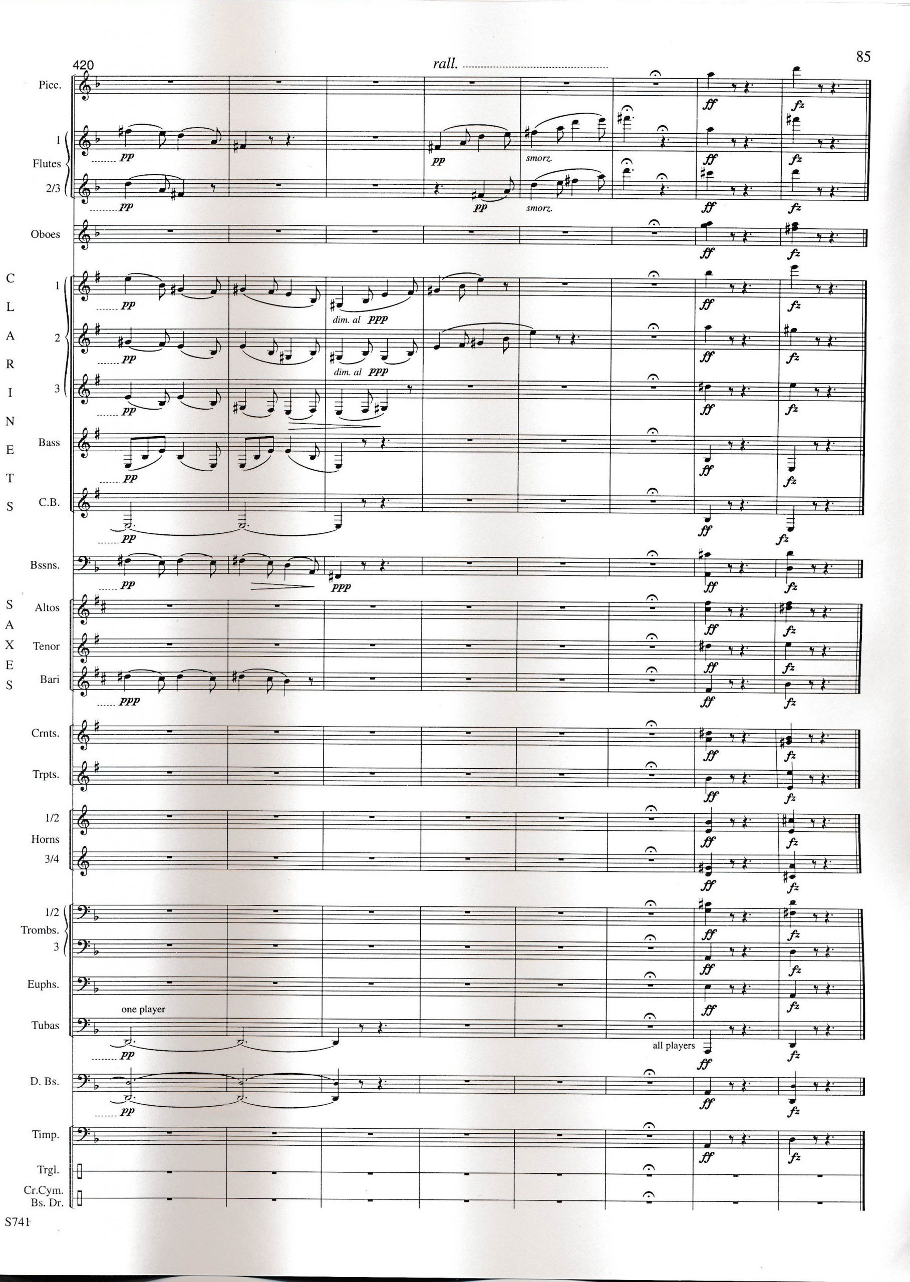 The Moldau for Concert Band by Bedrich Smetana