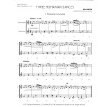 Three Romanian Dances by Bartok arr. Brian Slawson