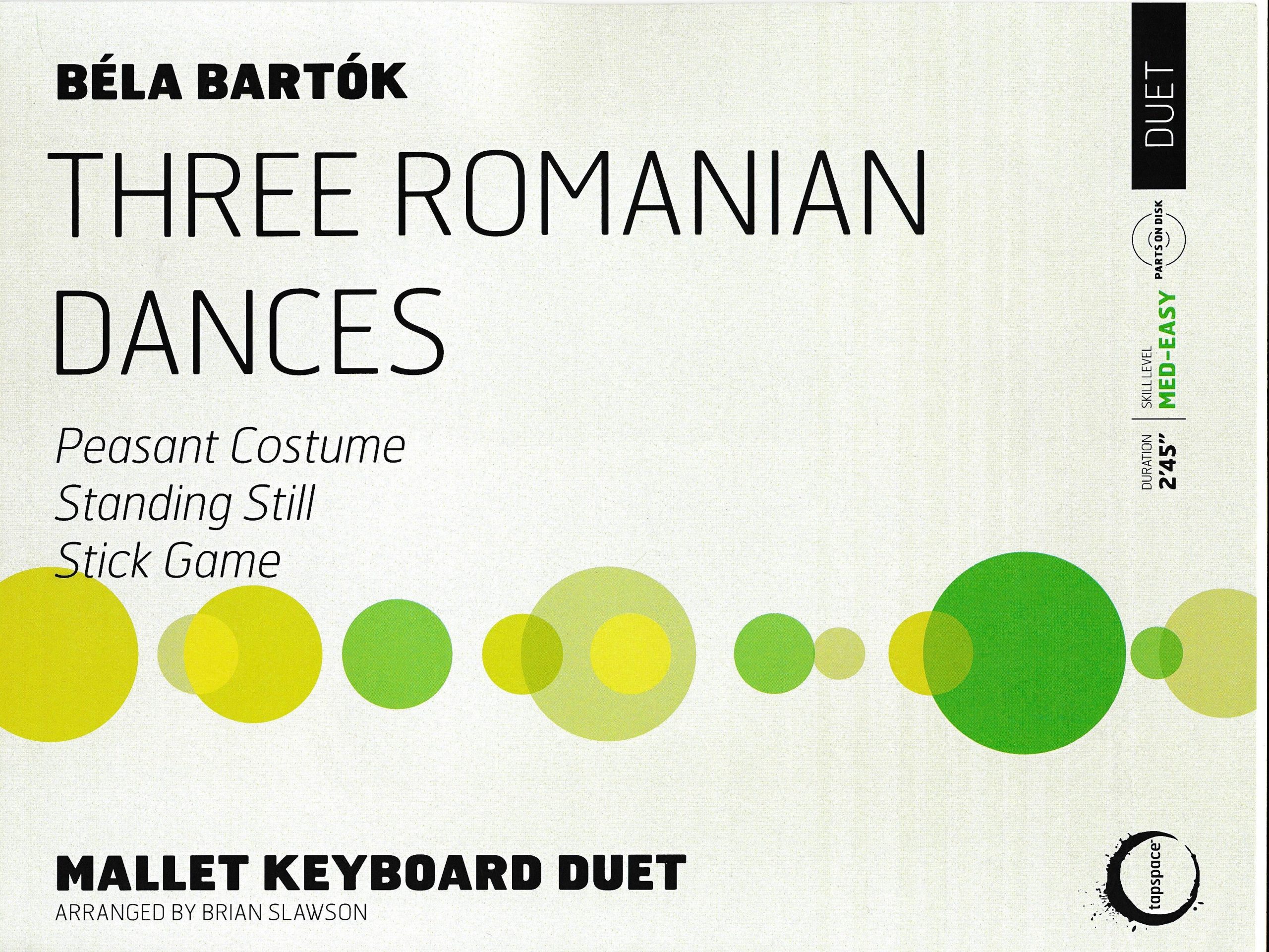 Three Romanian Dances by Bartok arr. Brian Slawson