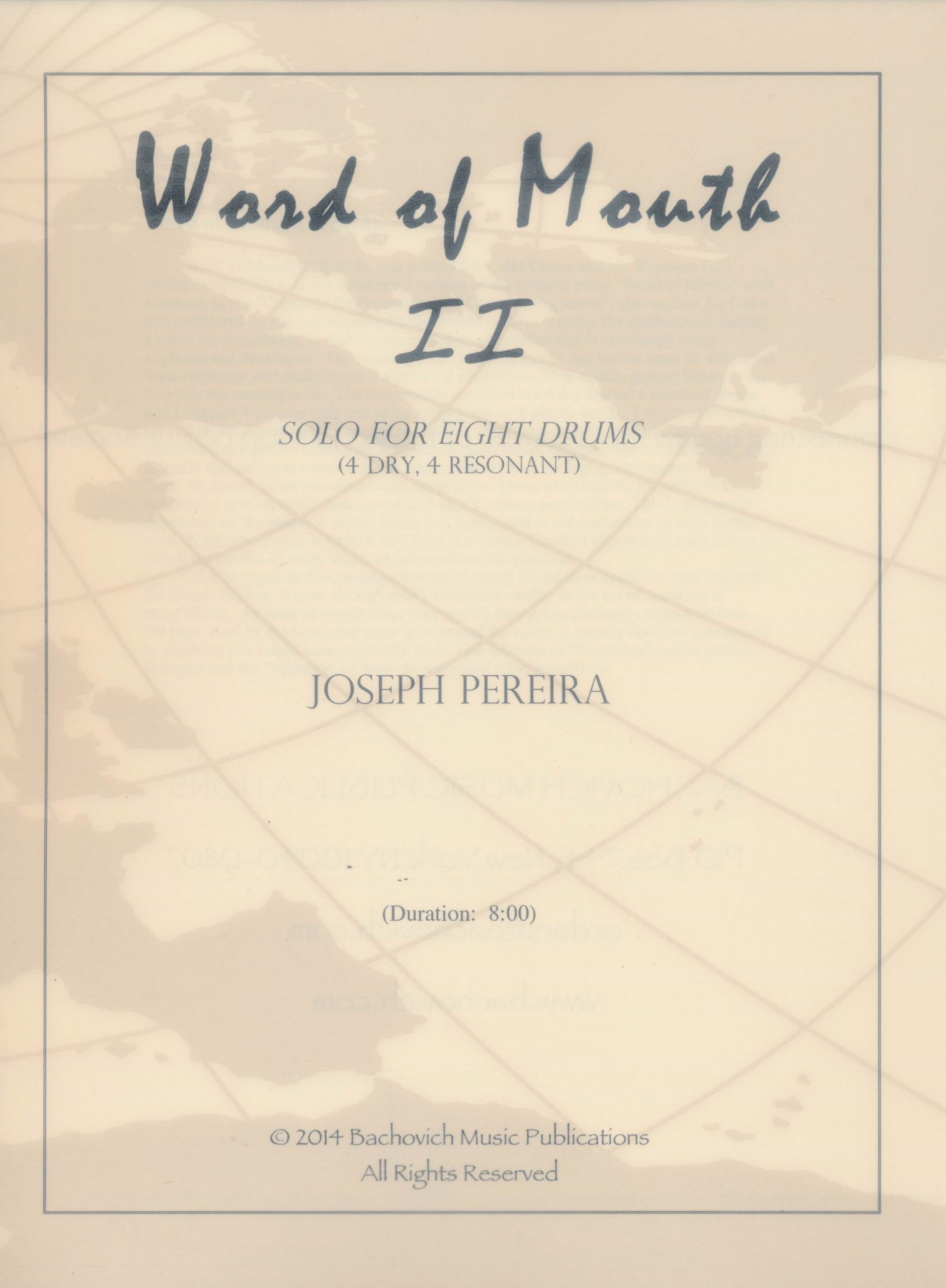 Word of Mouth II by Joseph Pereira