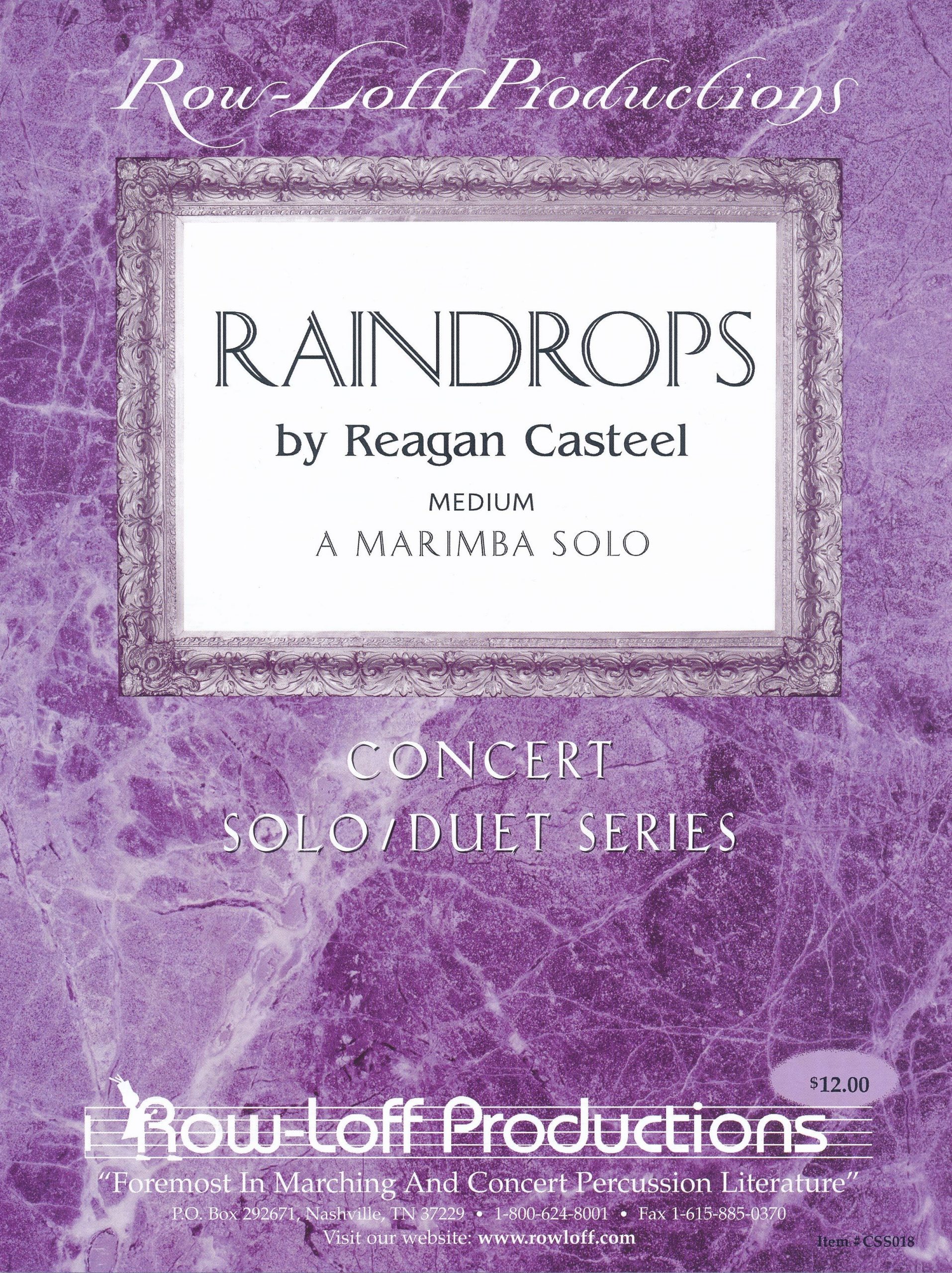 Raindrops by Reagan Casteel
