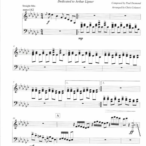 Take Five by Desmond arr. Chris Colaneri