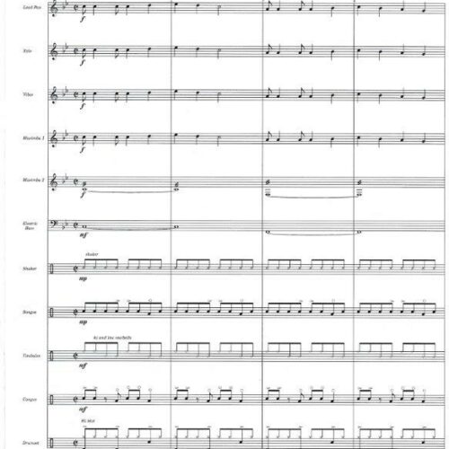 Bim Bam Boom by Morales arr. Lalo Davila