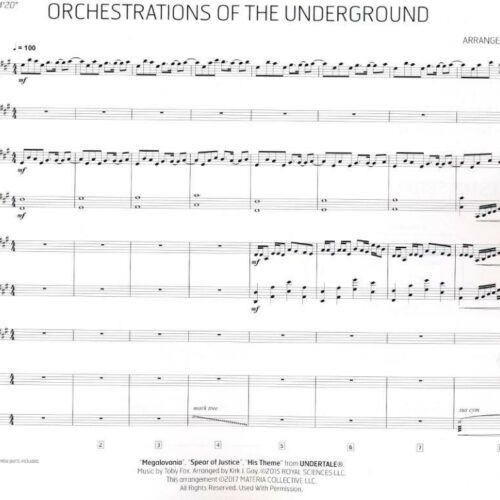 Orchestrations of the Underground by Fox arr. Kirk J. Gay