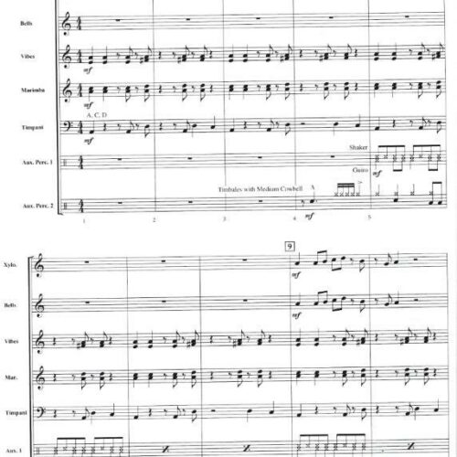 Oye Como Va by Puente arr. Will Rapp