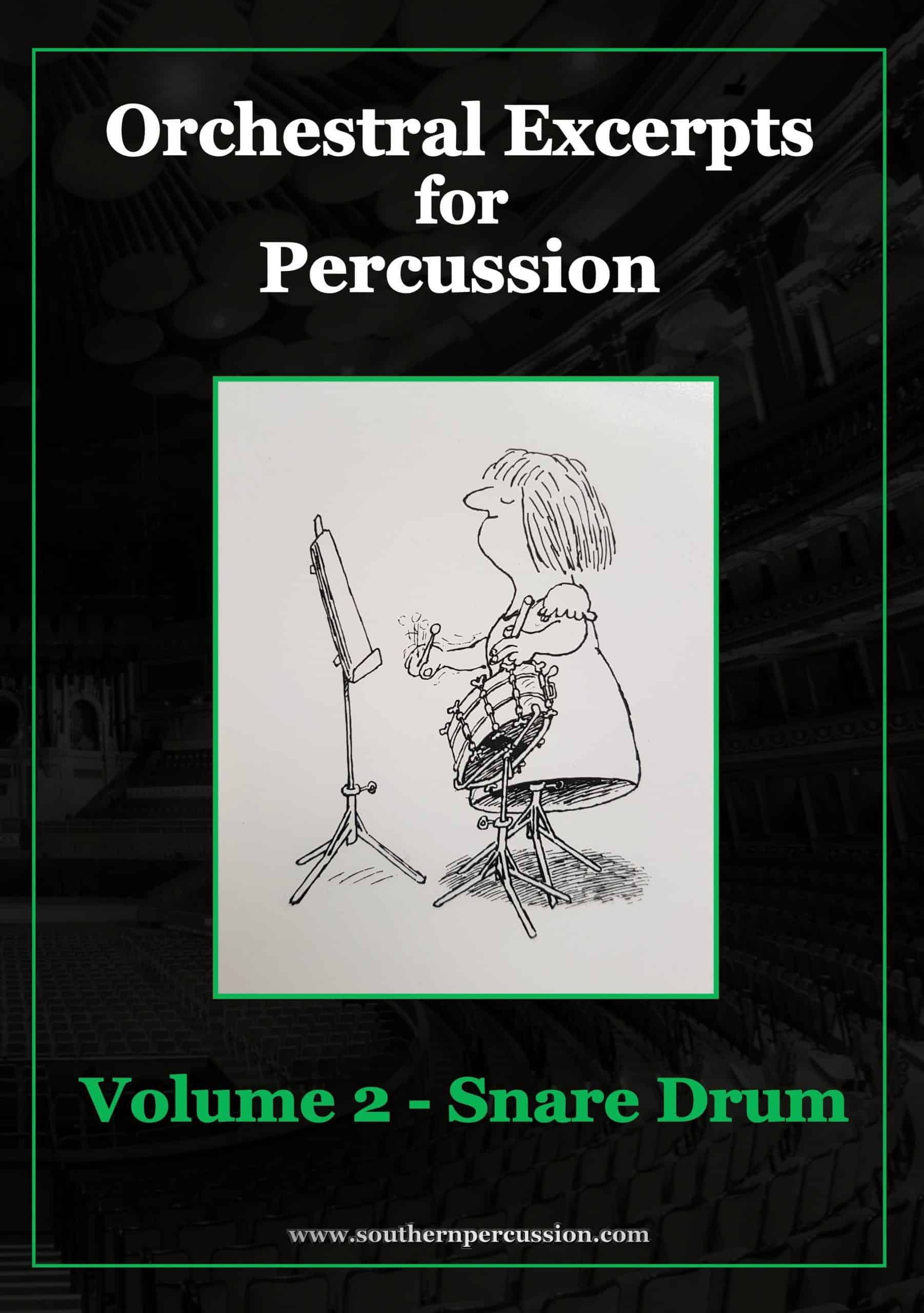 Orchestral Excerpts For Percussion - Snare Drum (Vol 2)