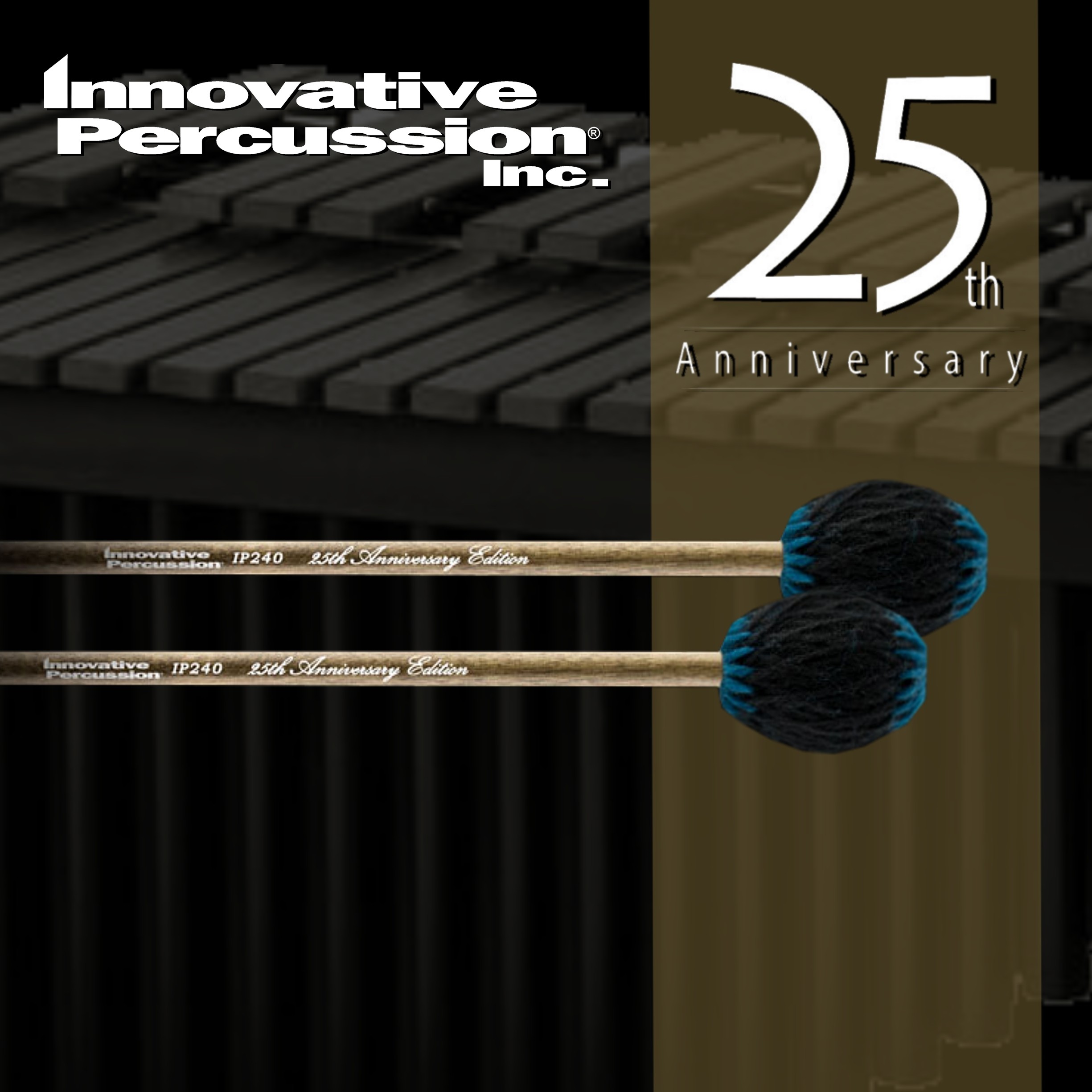 Innovative Percussion 25th Anniversary Marimba Mallets IP240-XXV