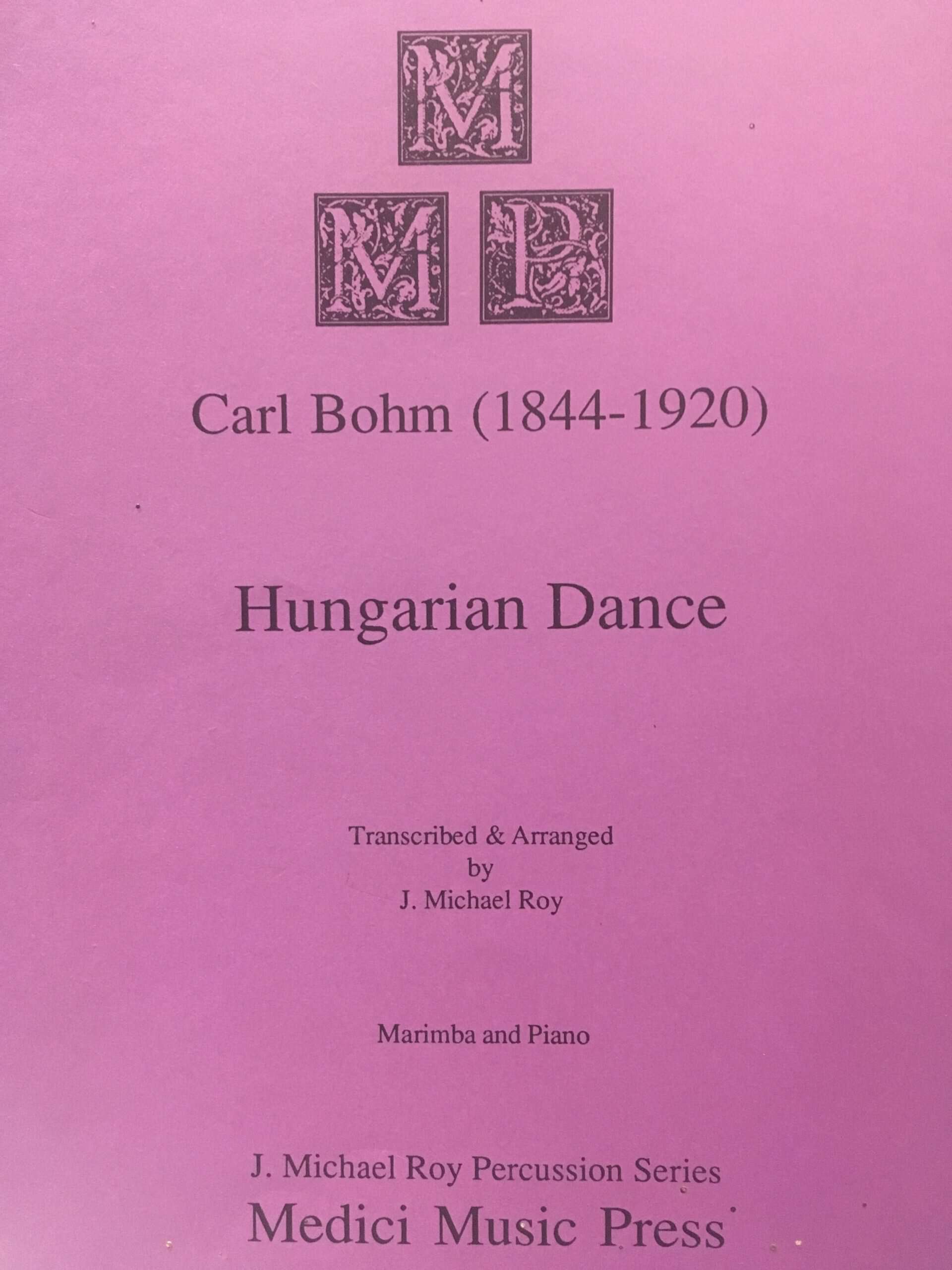 Hungarian Dance by Carl Bohm