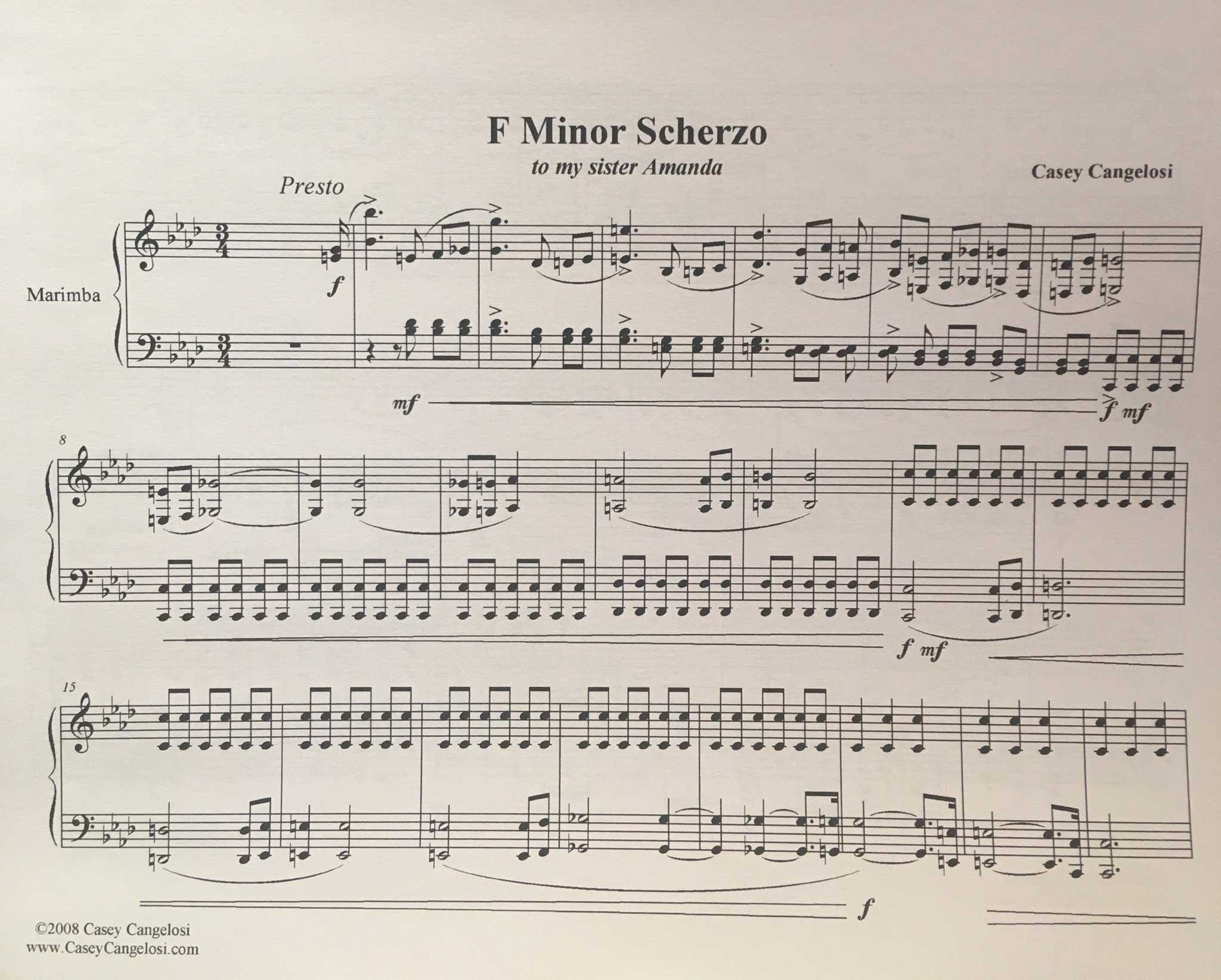 F Minor Scherzo by Casey Cangelosi