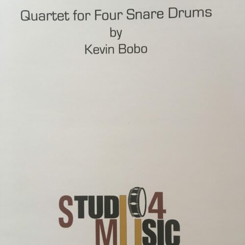 Quartet for Four Snare Drums by Kevin Bobo